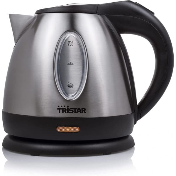 Bouilloire Tristar Sans Fil Inox WK-1323 / 1500W / 1.2L Bouilloire Tristar Sans Fil Inox WK-1323 / 1500W / 1.2L
